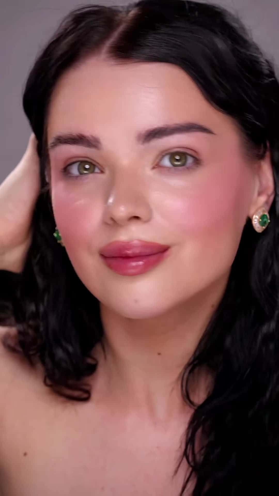 Dariia Bordun for Armani Beauty Cheek Tint Shine