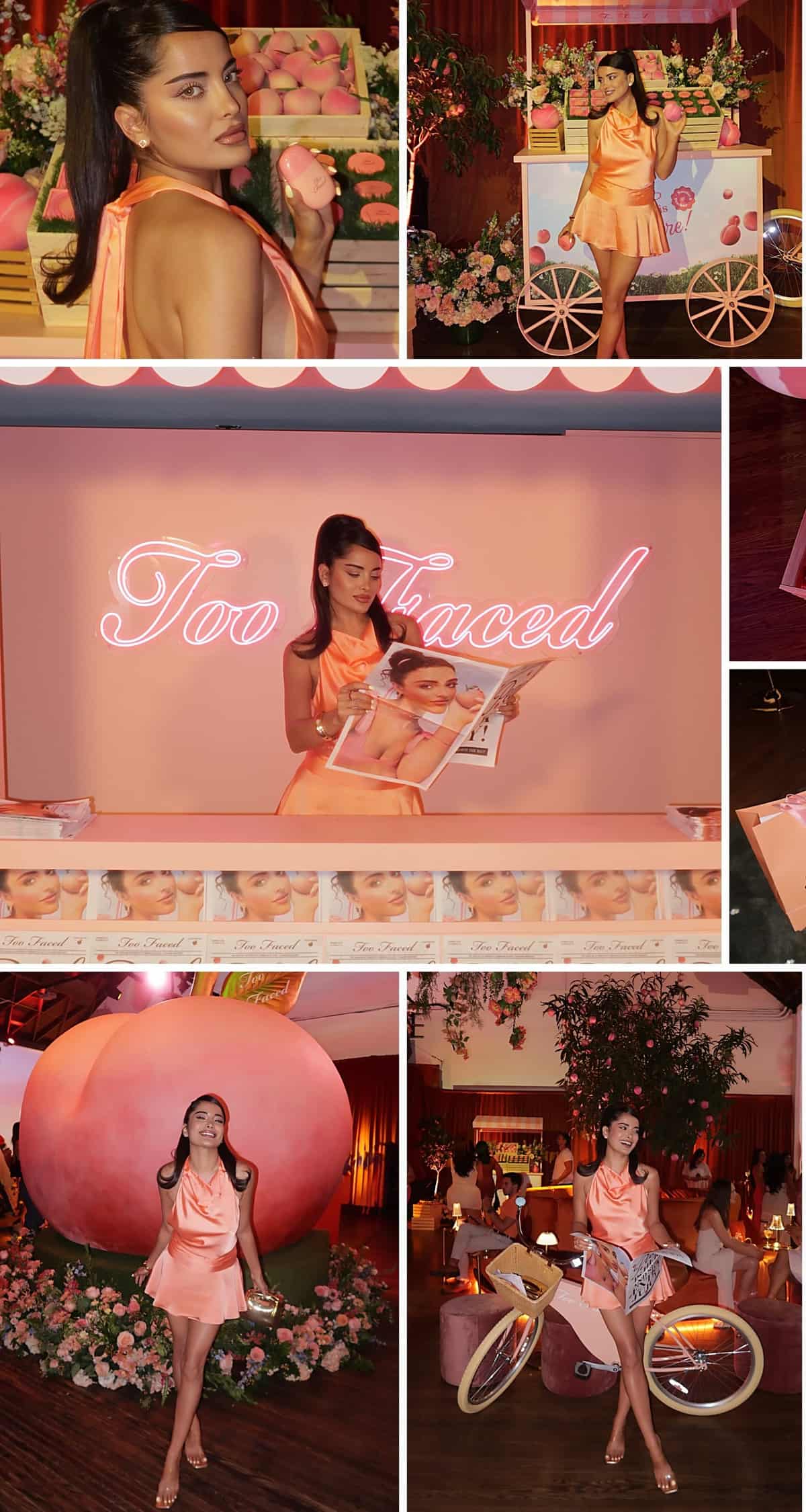 CA Agency talent at the Too Faced launch event